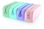 Office Box Penar tip etui dreptunghiular Office box, Blush, silicon, diverse culori pastel FR58105 Penar