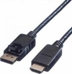 Valueline Cablu Value Displayport la HDMI 10m T-T Negru (11.99.5784-5)