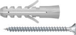Fischer 6mm S dübel csavarral (84321)