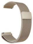 Mybandz 22SKU621 Óraszíj - 22 mm, Rozsdamentes Acél, Pezsgő