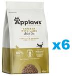 Applaws Cat Adult Chicken and Lamb 2, 4 kg (6x400 g) csirke és bárány felnőtt macskáknak