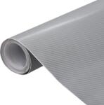 vidaXL 2 darab 4D-s ezüstszínű autófólia 100 x 150 cm (210728)
