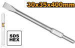 INGCO Lapos vésőszár 30 x 400 mm SDS-Hex (DBC03440012)