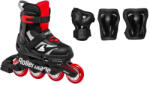 Rollerblade Patine cu rotile pentru copii Microblade Combo Black/Red EUR 36, 5-40, 5 Role
