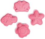 Bigjigs Toys Силиконови форми розови Coral (BJ33603)