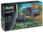 Revell Plastic ModelKit military 03344 - Krupp Protze KFZ 69 с 3, 7cm Pak (1: 76)