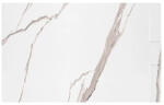 Rea Bazalt Carrara White cadita de dus dreptunghiulara x120 cm alb-bej REA-K7001 (REA-K7001)