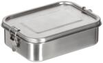 Fox Outdoor Products FoxOutdoor Premium ételdoboz, rozsdamentes acélból kb. 19 x 14, 5 x 6, 5 cm