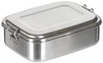 Fox Outdoor Products FoxOutdoor ételdoboz, rozsdamentes acélból, kb. 18 x 14 x 6, 5 cm