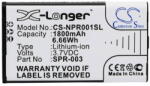  SPR-001 akkumulátor 1800 mAh (SPR-001)