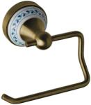SAPHO BEMETA KERA WC papírtartó, 136x102x93mm, bronz/kerámia (144712027) (144712027)