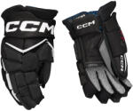 CCM JetSpeed FT8 Black/White Senior Hokikesztyűk 15 hüvelyk