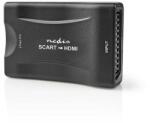 NEDIS VCON3463BK (converter) videó konverter, SCART bemenet, HDMI kimenet 1080p (VCON3463BK)