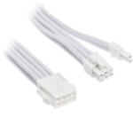SilverStone 8-tűs PCIe - 6+2-tűs PCIe hosszabbító, 250 mm - fehér (SST-PP07E-PCI8W-V2)