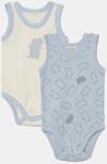 United Colors of Benetton pamut baba body 2 db 3GI70B00Y - kék 56