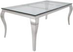Invicta MODERN BAROCK BARRACUDA króm étkezőasztal 200cm
