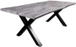 Invicta WILD szürke tölgyhatású étkezőasztal 160cm