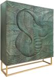 Invicta SNAKE türkiz mangófa tálalószekrény 120cm
