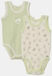 United Colors of Benetton pamut baba body 2 db 3GI70B00Y - zöld 90