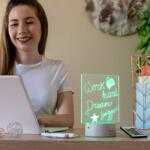 InnovaGoods Tablă LED pentru Notițe