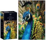 Interdruk - Puzzle Natură colorată - Păun - 250 piese Puzzle