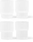 Ferm Living üveg 4 db fehér - fehér Univerzális méret