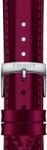 Tissot Curea din piele Tissot T852.048. 152 18mm, roșu