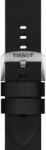 Tissot Curea din piele neagră Tissot T852.048. 225