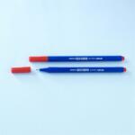 Nebulo Rostirón, tűfilc 0, 4mm, háromszög test Nebulo 722-B, piros (FL/TF-722-B-RED) - tonerpiac
