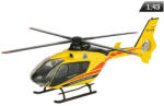  Makett autó, 01: 43 LRP helikopter EC-135, sárga
