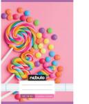 Nebulo Nebulo: Tűzött 3. osztályos vonalas füzet A5-ös 12-32 Cuki minták - Cukorkák (VO3-CM-A5-12345861) - jatekshop