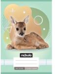 Nebulo Nebulo: Tűzött 3. osztályos vonalas füzet A5-ös 12-32 Állatos - Őzikés (VO3-AM-A5-12346806)