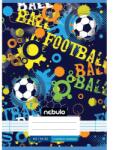 Nebulo Nebulo: Tűzött 1. osztályos vonalas füzet A5-ös 14-32 Vagány mintás - Focilabdás (VO1-VM-A5-12346028) - jatekshop