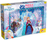 Lisciani Jégvarázs 2 az 1-ben 250db-os puzzle és színező 50x35cm - Lisciani (52981) - jatekshop