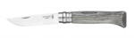 Opinel No. 08 Laminated Nyírfa Zsebkés Szürke
