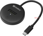 Sandberg USB-C tartozék, USB 3.2 Dock for M. 2+NVMe SSD (136-47) - berczitech