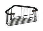 SAPHO Smart sarokpolc 20x15, 1 cm, matt fekete 2483-14 (2483-14)