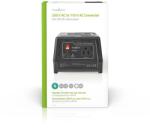 Nedis POCO102 feszültségátalakító | 230 V AC → 110 V AC | 270 W | Földelt csatlakozó | Fekete