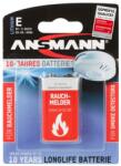 ANSMANN 9V lithium elem füstjelzőbe/szén-monoxid érzékelőbe (5021023-01) (5021023-01)