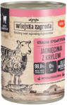 Wiejska Zagroda 24x400g Wiejska Zagroda Cat Bárány krillel nedves macskatáp