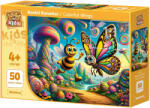 Art Puzzle Детски пъзел Art Puzzle от 50 XXL части - Пъстроцветни крилца (35323) - ozone