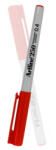 Artline Marker permanent Artline 250, varf rotund 0.4 mm, Rosu (EK-250-RE)