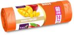 Luxia Saci menaj Luxia, cu urechi, HDLD, mango, 60L, 14buc/rola LUX-4075