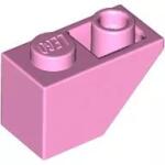 LEGO® 3665c104 - LEGO világos pink kocka inverz 45° elem 1x2 méretű (3665c104)