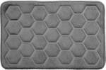 Hyggli Rock covor de baie 60x40 cm dreptunghiular gri 70-117 (70117) Covor baie