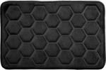 Hyggli Rock covor de baie 60x40 cm dreptunghiular negru 70-118 (70118) Covor baie