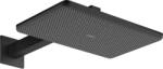 Hansgrohe Raindance Alive Q cap de duș cu braț 34.3x21.4 cm dreptunghiular negru 24550670 (24550670)