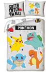 Halantex Pokemon, set lenjerie de pat single, 140x200 cm - smyk - 68,49 RON Lenjerii de pat bebelusi‎, patura bebelusi