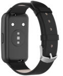 Gigapack Honor Band 7 Gigapack Pótszíj Egyedi Méret, Valódi Bőr, Fekete
