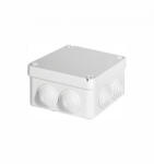 Elettrocanali EC 491C4 110x110x60 kötődoboz gumibevezetővel FAST. IP55 UV álló halogénmentes (EC491C4)